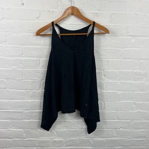 Lululemon Women's Scoop Neck Tank Top Regular Fit Sleeveless Black Size Medium